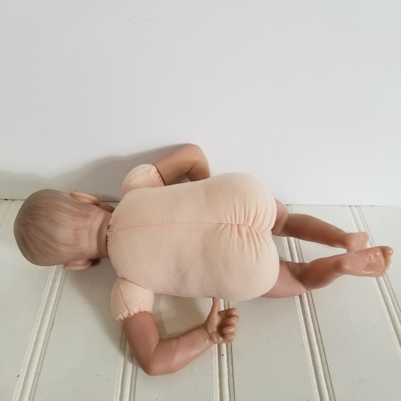 Bonnie Brown Reborn Baby Doll Twin-A Painted Closed Eyes Realistic Infant - Picture 7 of 11